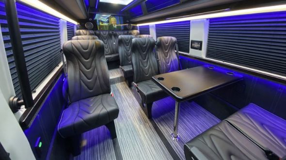 18 passenger sprinter van interior austin