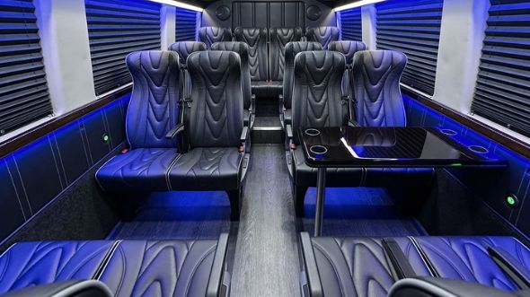 20 passenger sprinter van interior austin