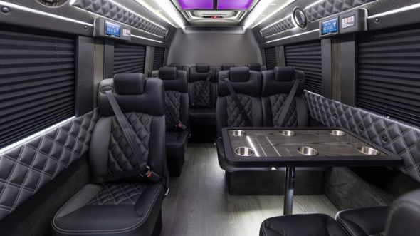 austin 15 passenger sprinter van interior