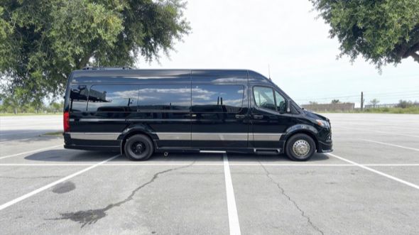austin private event sprinter van rental