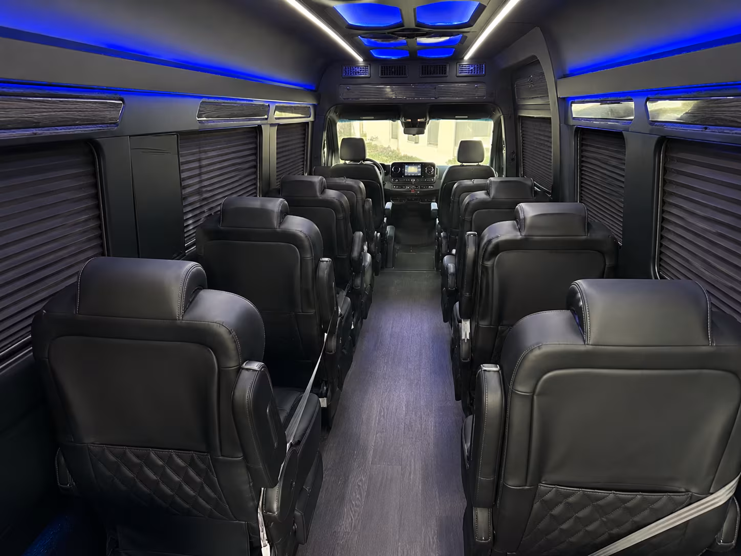 12 passenger sprinter van interior