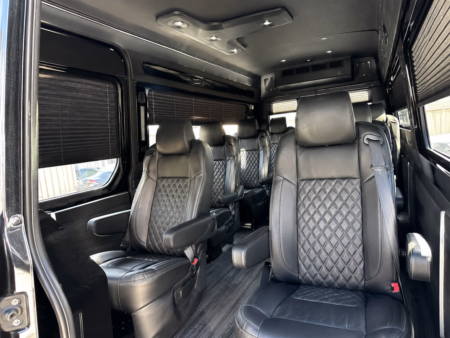 15 passenger sprinter van inside