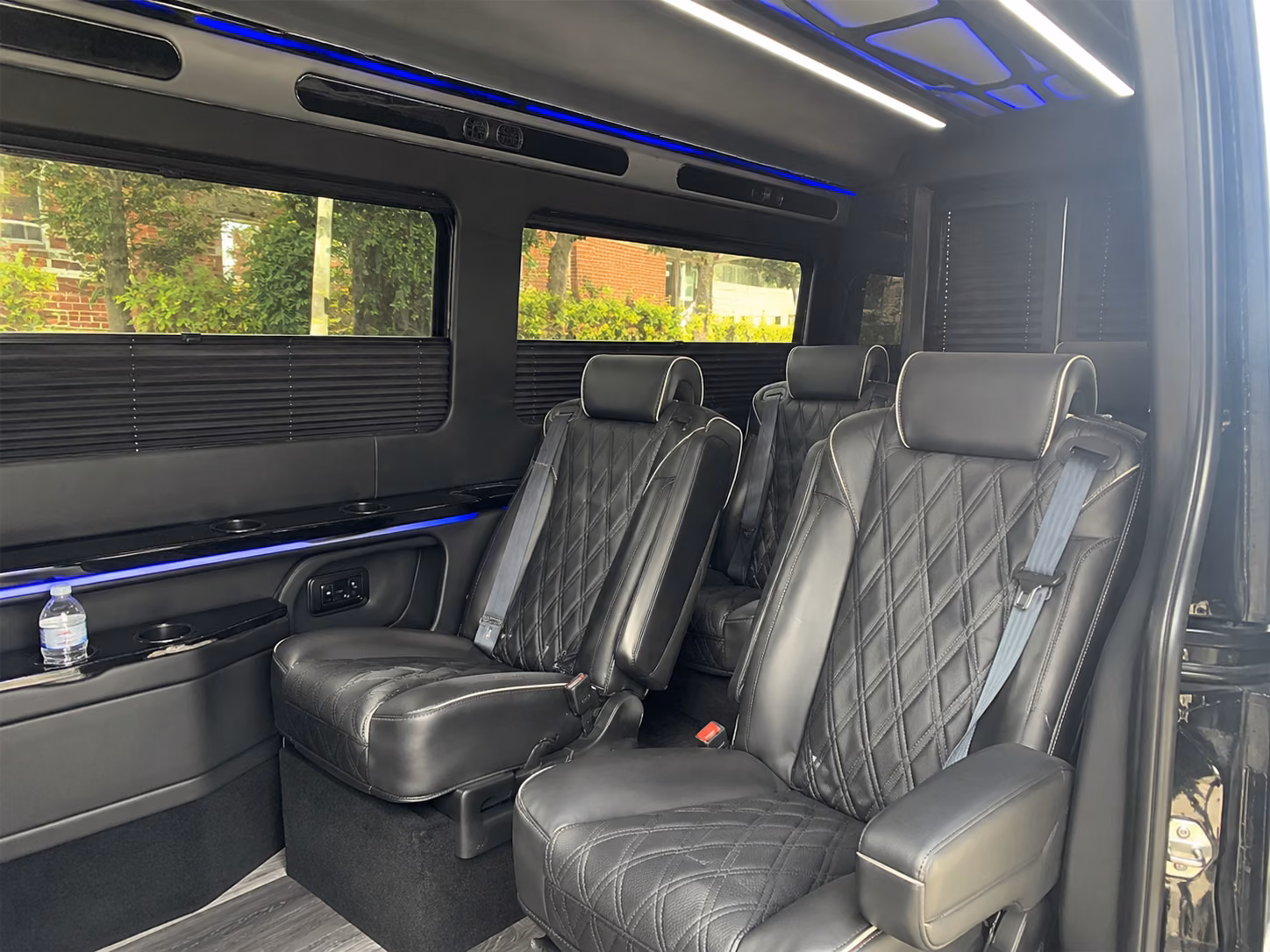 austin 10 passenger sprinter van inside