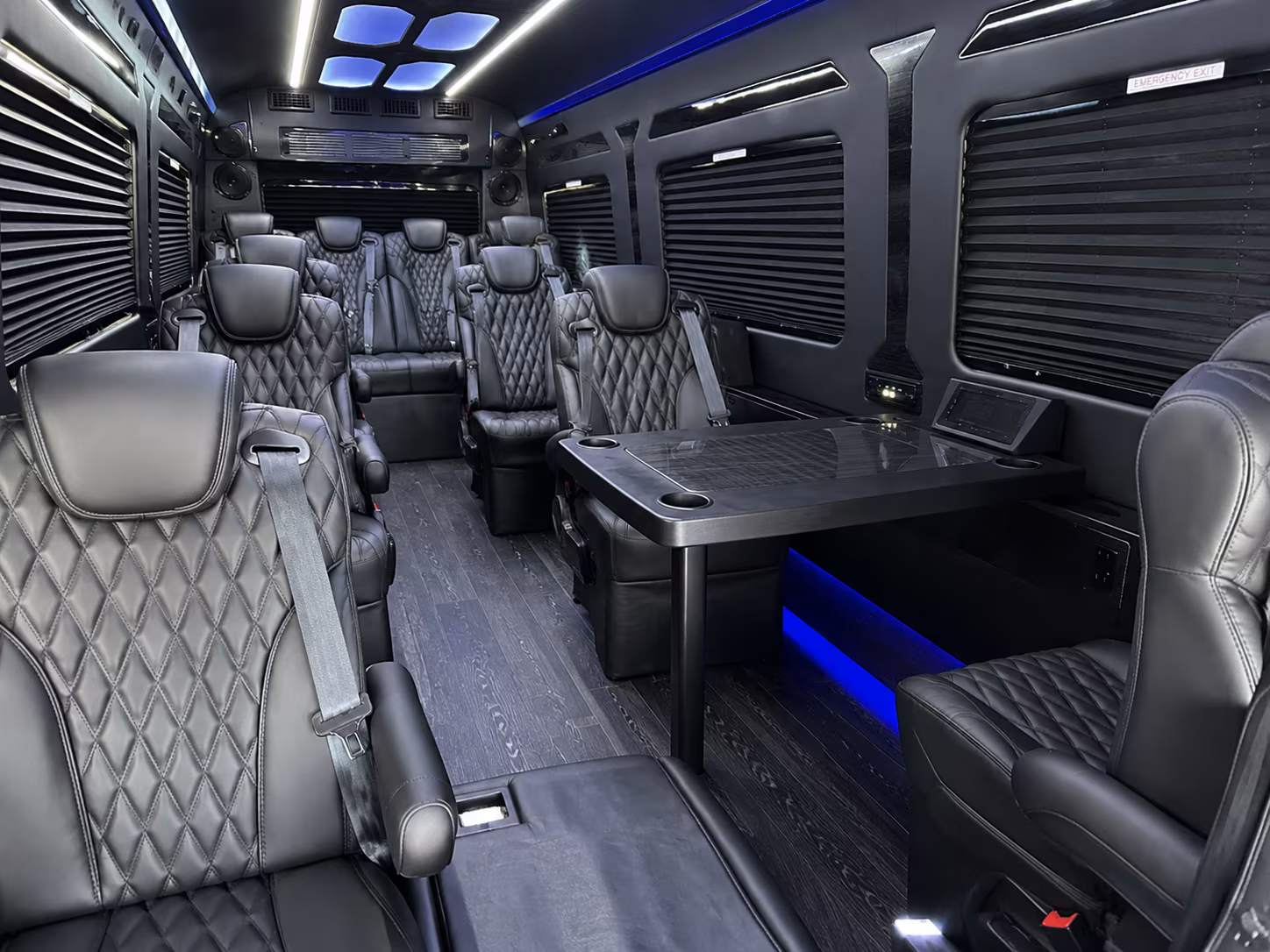 austin 18 passenger sprinter van interior