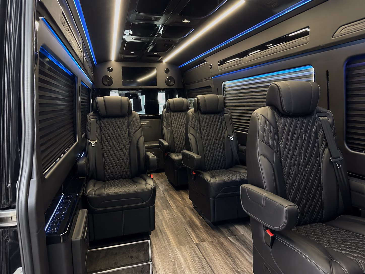 austin 20 passenger sprinter van interior