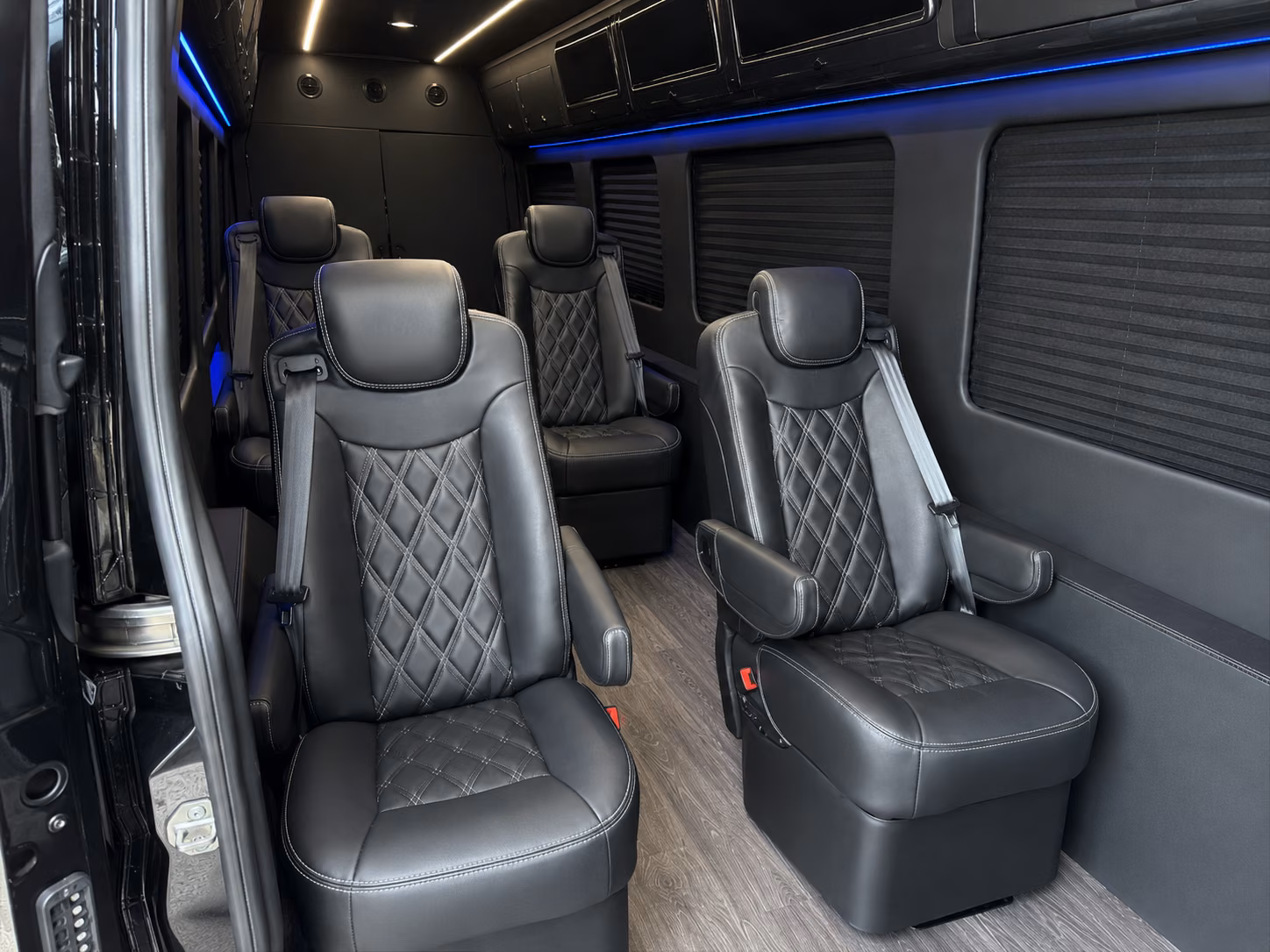 austin 8 passenger sprinter van interior