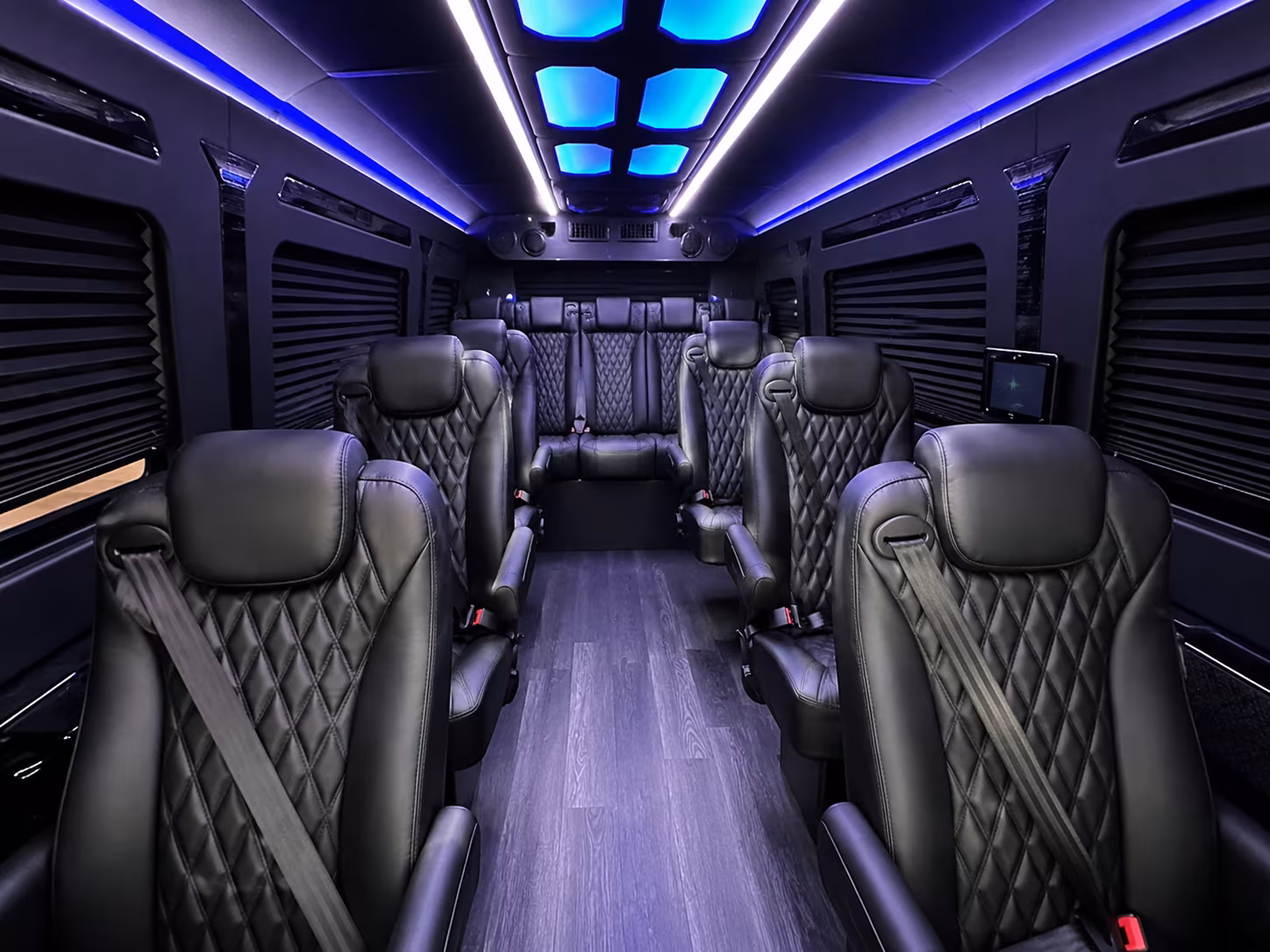 shift change sprinter van transportation for austin s any hour operations